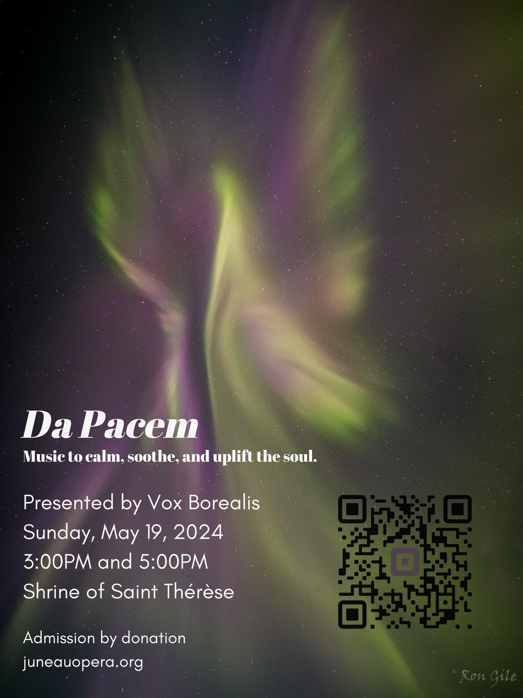 Da Pacem – music to soothe and uplift the soul.